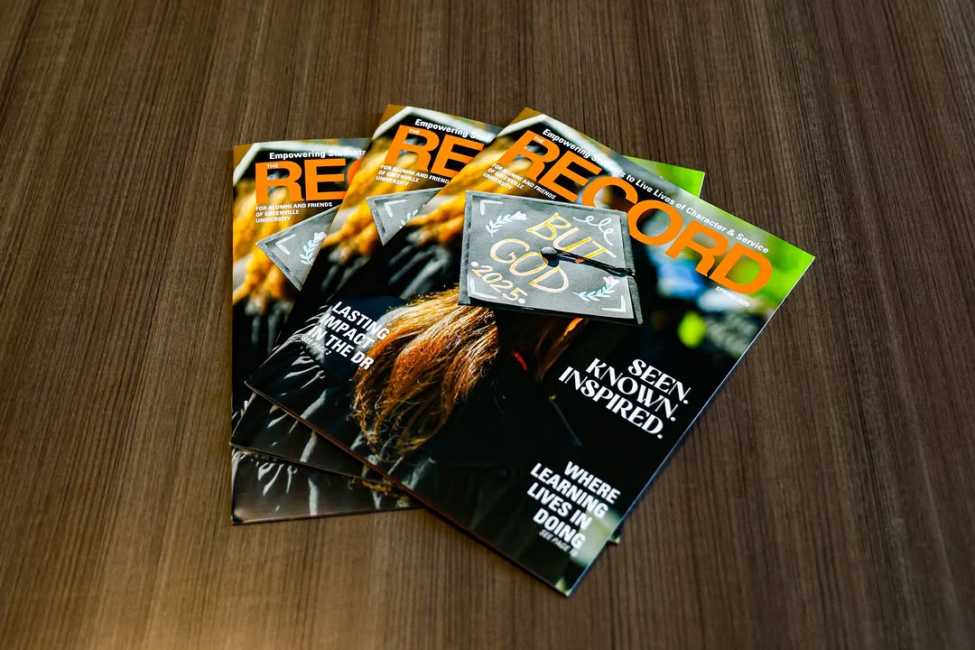 Our spring issue of 'The Record' is available now! 🧡

🔗 Check the link in our bio!

#greenvilleuniv #college #therecord