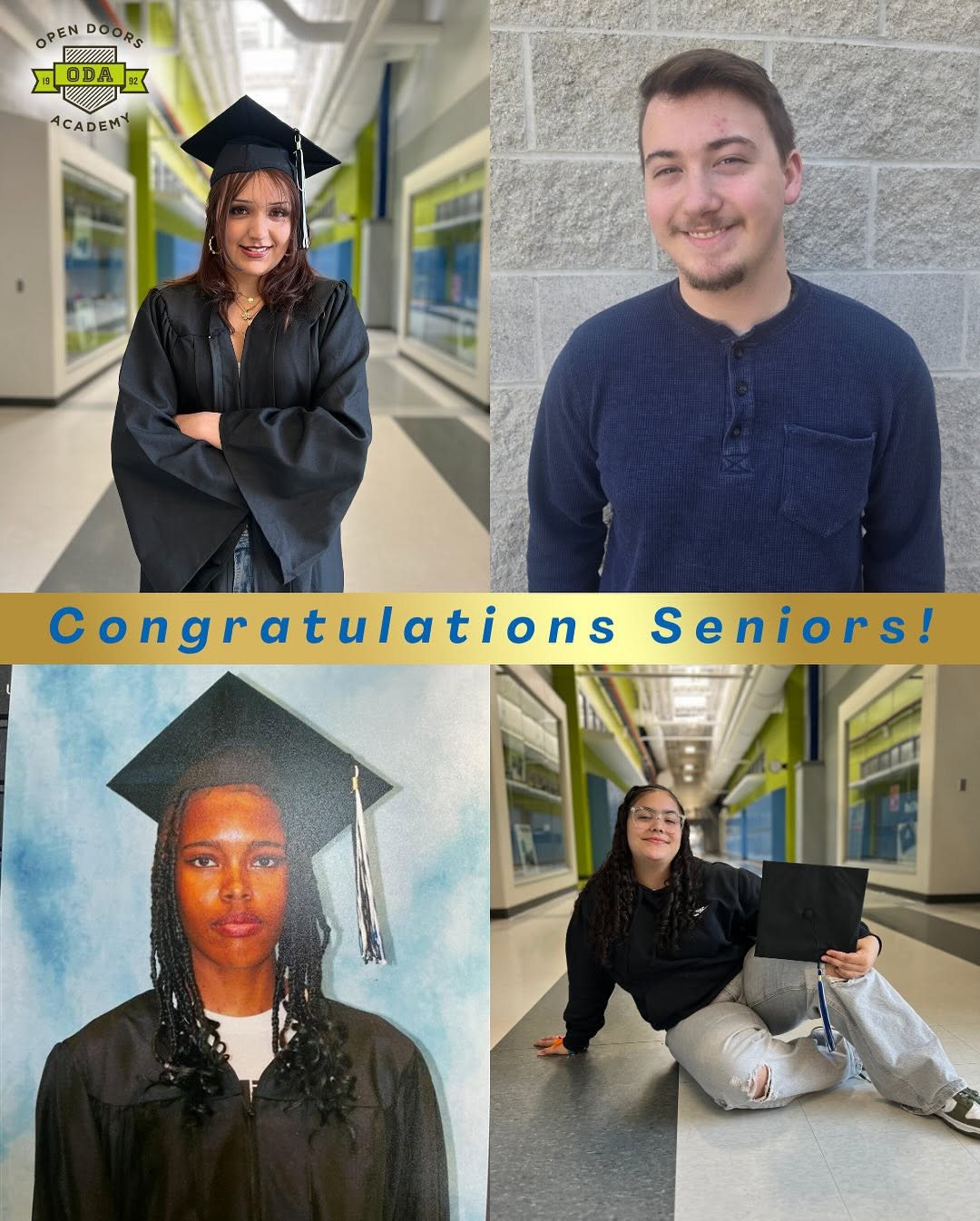 Let’s hear it for our #Classof2025! 

This fall, our seniors will embrace new challenges in college, careers, and service.

Please join us in celebrating our graduating scholars from @maxshayes:

🎓 Selina Loomis is still exploring her options and is undecided about her next steps.

🎓 Noah Moore is entering the Police Academy.

🎓 Solidad Walker is attending Cleveland State University.

🎓 Janielys Estrella is also attending Cleveland State University.

Congratulations, seniors! We are so proud of you. 💚
