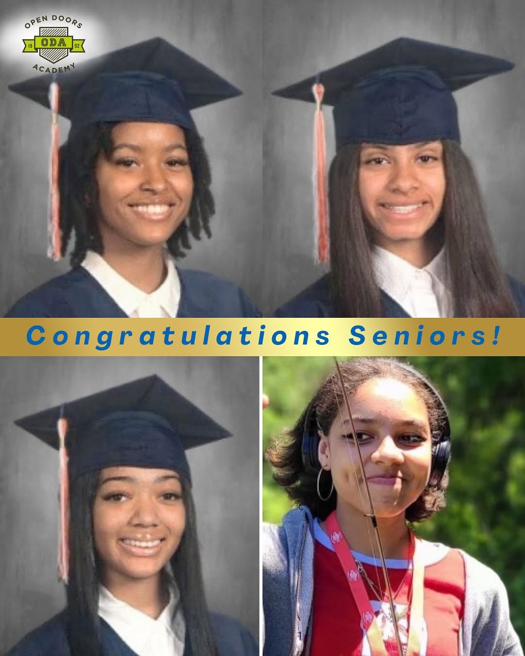 Let’s celebrate our #Classof2025 from Garrett Morgan High School! 💚

This fall, these graduating scholars are headed to college, ready to lead with purpose:

🎓 Zuri Chandler will study Graphic Design at Ohio State University.
🎓 Kimira Crawford is deciding between Ohio State University and Baldwin Wallace to pursue Childhood Education.
🎓 Keiziya Doctor is attending the University of Cincinnati.
🎓 Jakayla Bryant is choosing between Ohio State University and Montclair State to study Animal Science.

Congratulations, scholars! We are so proud of you.
